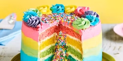 Rainbow Exploding Cake: A Family Decorating Experience