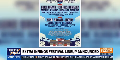 Extra Innings Festival: Luke Bryan Dierks Bentley Brothers Osborne & Muscadine Bloodline - Friday
