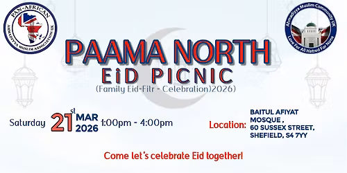 PAAMA NORTH ( Family Eid-Fitr Celebration 2026 ) EID PICNIC
