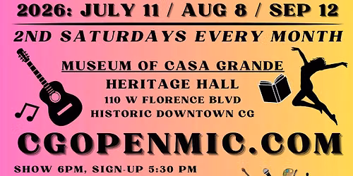 ALL ARTS OPEN STAGE! An Interactive Open Mic Experience