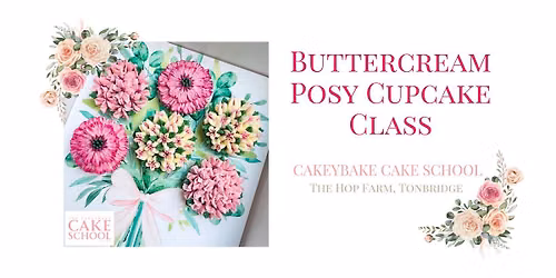 Perfect Posy - Buttercream Piping Cupcake Class