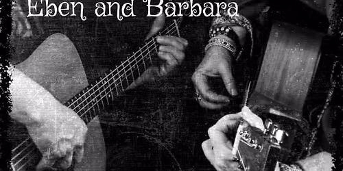 Barb and Eben, sing-a-long in the park