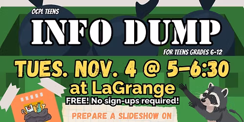 Teen Info Dump LaGrange