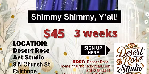 Shimmy Shimmy Y'all! Belly Dance with Samra