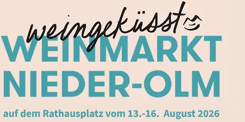 Weingek\u00fcsst Weinmarkt Nieder-Olm 2026