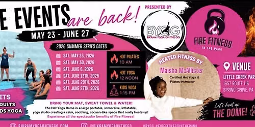 BYOG-Hot Pilates in the Park