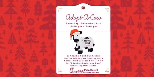 Adopt-a-Cow Christmas Edition