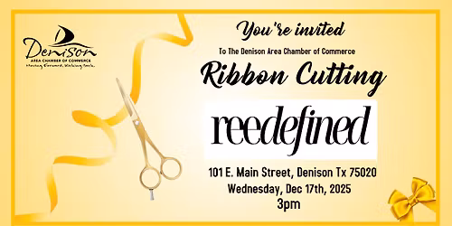 Ribbon Cutting-reedefined