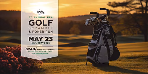 5th Annual PPA Golf Scramble & Poker Run