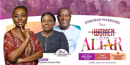 WOMEN AT THE ALTAR 2026. 3RD EDITION.