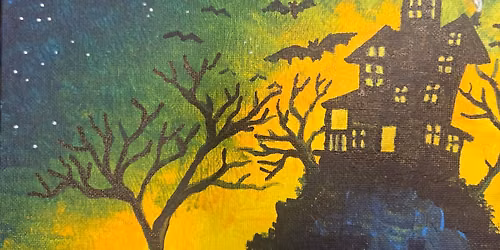 Spooky Acrylics for Beginners