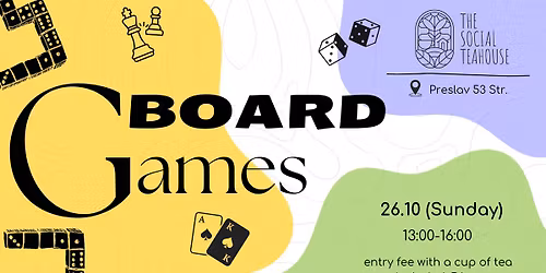 Board Games - Sunday | 26.10.
