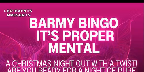 Barmy Bingo
