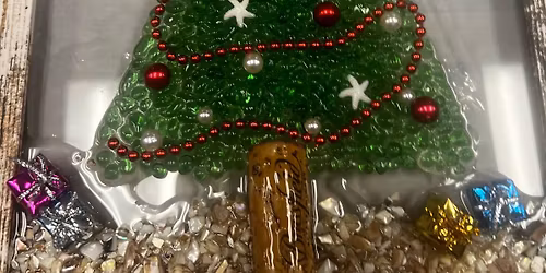 Epoxy Resin Art at Cosmic Donuts