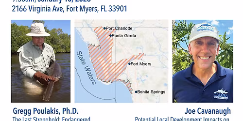 State of Our Water Quarterly Speaker Series - Dr. Gregg Poulakis on Smalltooth Sawfish