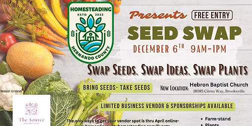 Hernando County Homesteading Seed Swap