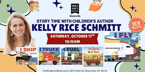Story Time with Children's Author Kelly Rice Schmitt