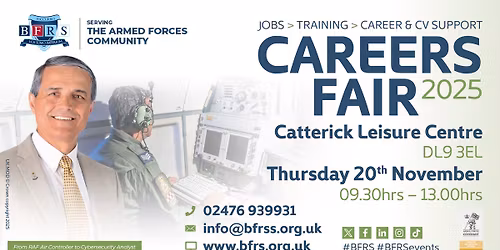 BFRS National Careers Fair @Catterick on Thursday, 20 November 2025