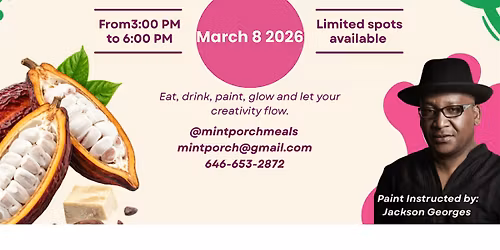 Canvas & Cocoa at Mint Porch Caf\u00e9