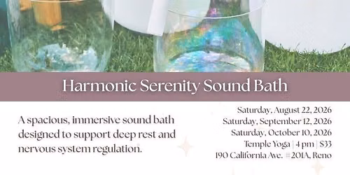 Harmonic Serenity Sound Bath
