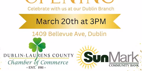 Ribbon Cutting for Dublin Branches