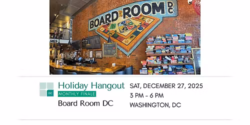 TAP-DC Holiday Hangout