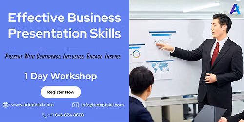 Effective Business Presentation Skills Training\u2013Colorado Springs,CO|1Day