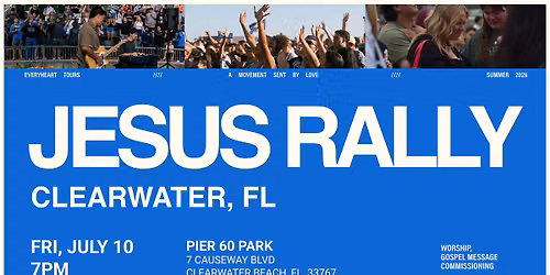 CLEARWATER, FL - JESUS RALLY