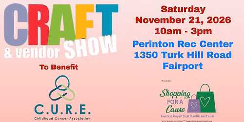 Craft and Vendor Show to Benefit CURE Childhood Cancer