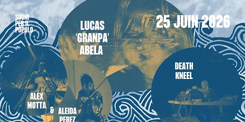 Lucas 'Granpa' Abela, Alex Motta & Aleida Perez, DEATH KNEEL