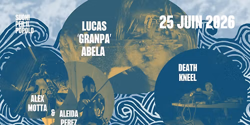 Lucas 'Granpa' Abela, Alex Motta & Aleida Perez, DEATH KNEEL
