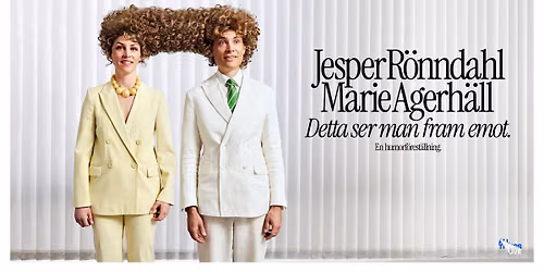 Jesper R\u00f6nndahl & Marie Agerh\u00e4ll | 25 feb 2027, Uppsala Konsert & Kongress