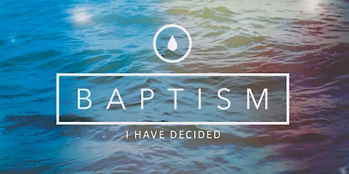 Water Baptism Service 