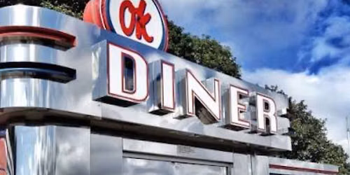 Rideout to the OK Diner near Grantham with David