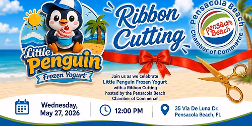 Little Penguin - Ribbon Cutting