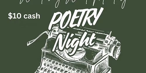 Poetry Night Hosted By Tony Harrah