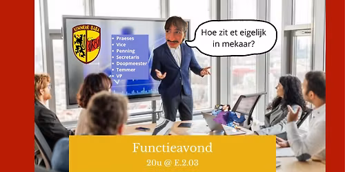 Kinneke Baba: Functieavond