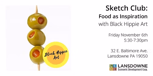 Sketch Club: Food As Inspiration