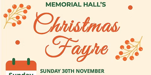 Lockerley & East Dean Christmas Fayre
