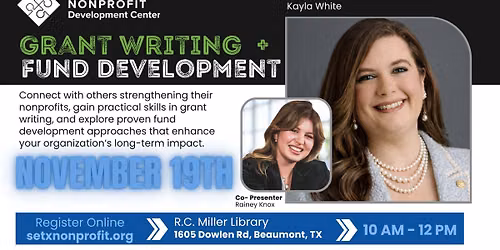Grant Writing + Fund Development for Nonprofits
