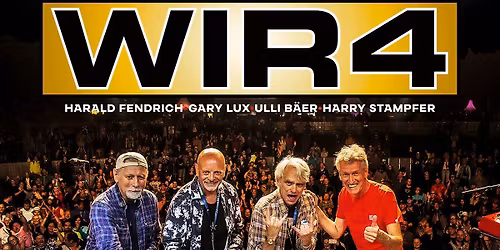 WIR4 - Die Original Austria 3-Band - "15 Jahre Jubil\u00e4umstour" 