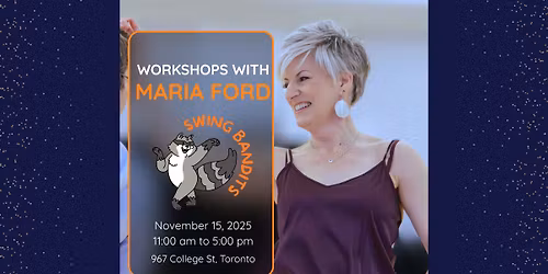 Maria Ford Workshops @ Swing Bandits