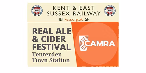 Kent & East Sussex Railway Beer Festival 2026
