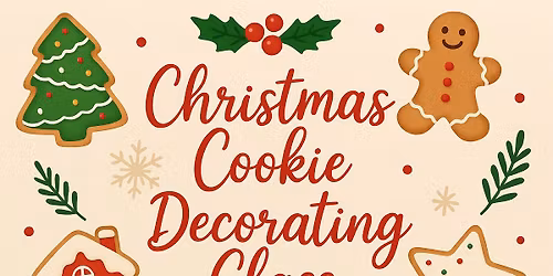 Christmas Cookie Decorating Class- Beginner level!