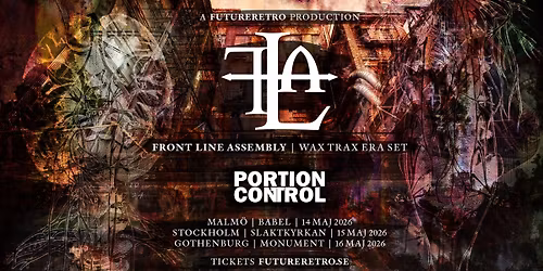 Front Line Assembly (Wax Trax Era 1987-1992 Set) - Portion Control - FutureRetro 