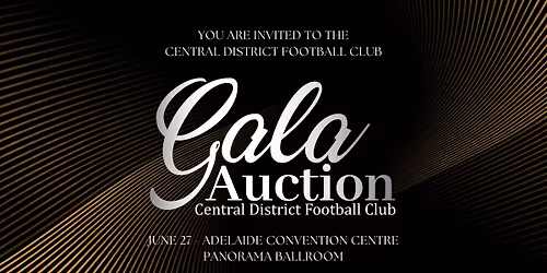 Central District Football Club 2026 Gala Auction Dinner