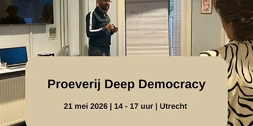 Proeverij Deep Democracy
