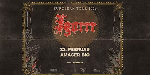 Igorrr (F) - F\u00c5 BILLETTER - Amager Bio