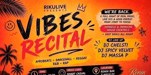 RikuLive presents Vibes Recital!