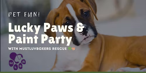 Lucky Paws & Paint: St. Paddy\u2019s Party with MustLuvBoxers! \ud83c\udf40\ud83c\udfa8
